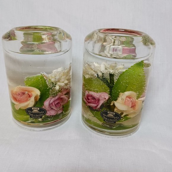 TraumLicht Gilde Glass Dreamlight Candle Holders Germany - Picture 2 of 14